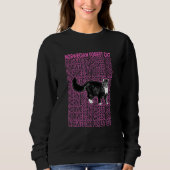 Norwegian Forest Cat Pastel Aesthetic Sweatshirt (Vorderseite)
