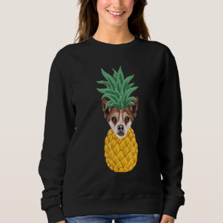 Norwegian Lundehund Pineapple Dog Sweatshirt