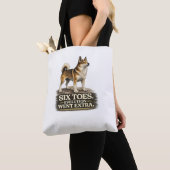 Norwegian Lundehund-Shirt – Six Toes Evolution Wen Tasche (Von Nahem)