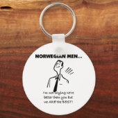 Norwegian Men Are The Best Schlüsselanhänger (Vorderseite)