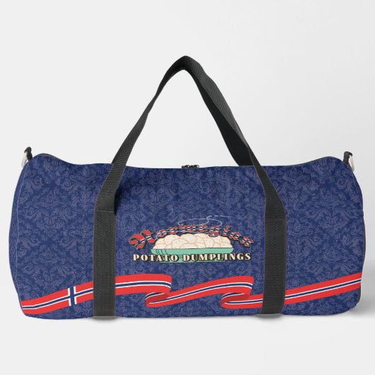 Norwegian Potato Dumplings Duffle Bag (Vorderseite)