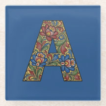 Norwegian Rosemaling Norwegen Anfangsuntersetzer