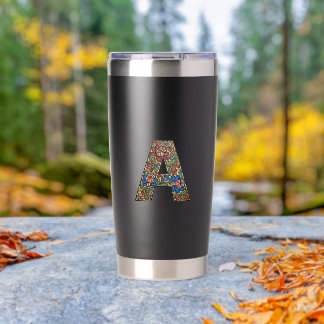 Norwegian Rosemaling Norwegen Initiale A Becher