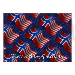 Norwegisch-Amerikanische wellenartig bewegende