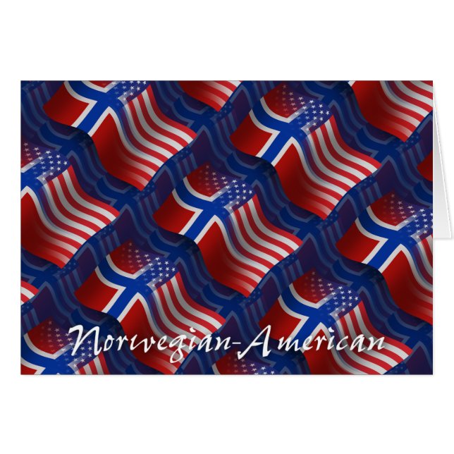 Norwegisch-Amerikanische wellenartig bewegende (Vorderseite (Horizontal))