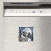 Norwegisch Elkhound Magnet (In Situ (Geschirrspüler))