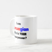 norwegisch kaffeetasse (Vorderseite Links)