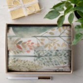 Norwegisch, skandinavische Bäume dekoupage Seidenpapier (Geschenk)