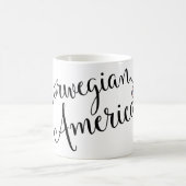Norwegische amerikanische Tasse für Herzklopfen (Mittel)
