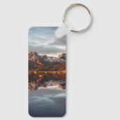 Norwegische Berge Landschaftsfotografie Schlüsselanhänger (Rückseite)