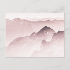 Norwegische Berge Postkarte