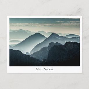 Norwegische Bergwelt Postkarte