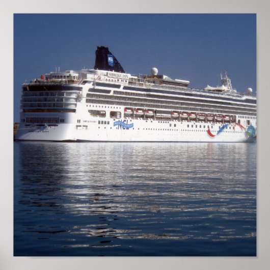 Norwegische Dämmerung Poster (Vorne)