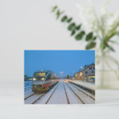 Norwegische Eisenbahn BM 93 - 06 Postkarte (Stehend Vorderseite)