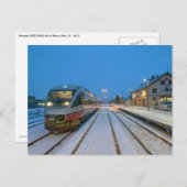 Norwegische Eisenbahn BM 93 - 06 Postkarte (Vorne/Hinten)