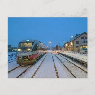 Norwegische Eisenbahn BM 93 - 06 Postkarte
