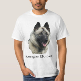 Norwegische Elkhound-Kunst T-Shirt