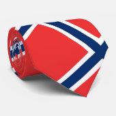 Norwegische Fahne/Norwegen - Reisen, Urlaub/Sport Krawatte (Gerollt)