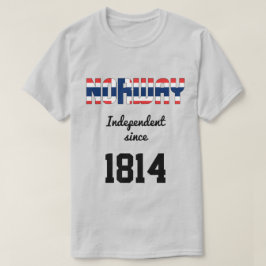 Norwegische Feier zur Unabhängigkeit der Flagge T-Shirt