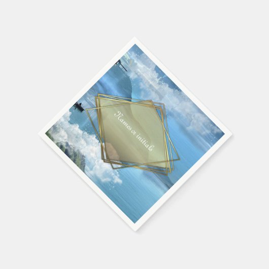 Norwegische Feiern Serviette (Ecke)