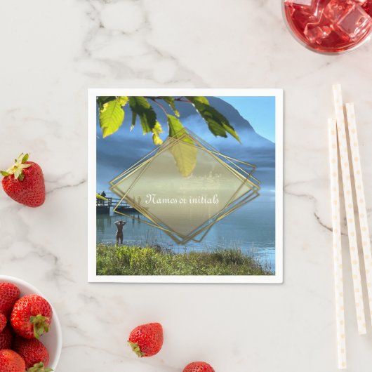 Norwegische Feiern Serviette (Beispiel)