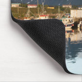 Norwegische Fischerboote Mousepad (Ecke)