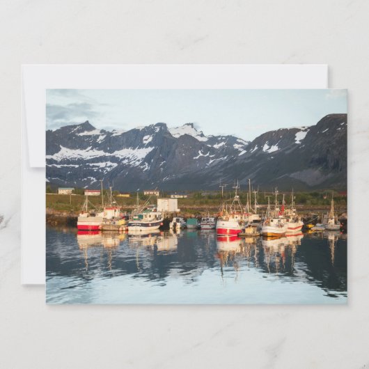 Norwegische Fischereifahrzeugkarte (Vorderseite)