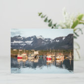 Norwegische Fischereifahrzeugkarte (Stehend Vorderseite)