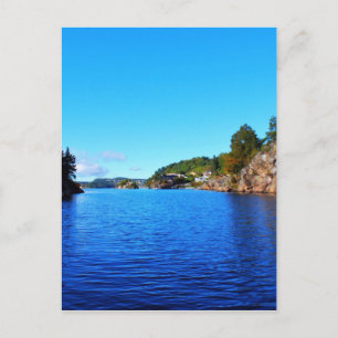 Norwegische Fjorde Postkarte