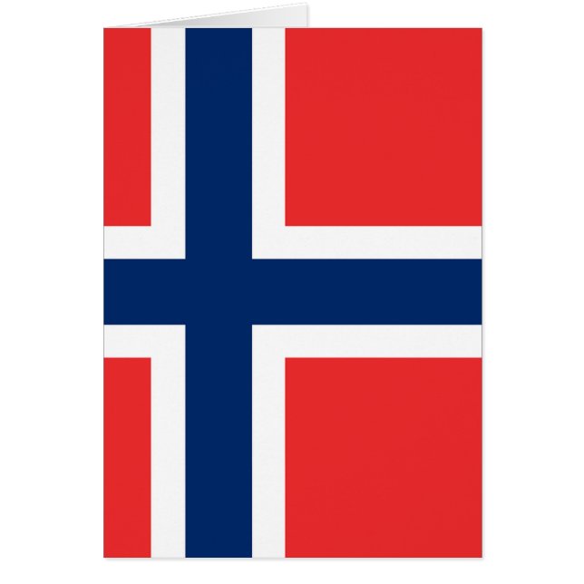 Norwegische Flagge (Vorne)