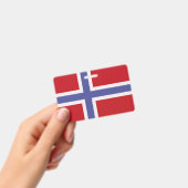 Norwegische Flagge Ausweis (Handheld)