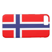 Norwegische Flagge Case-Mate iPhone Hülle (Rückseite (Horizontal))