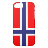 Norwegische Flagge Case-Mate iPhone Hülle (Rückseite)