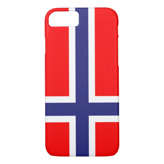Norwegische Flagge Case-Mate iPhone Hülle (Rückseite)