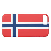 Norwegische Flagge Case-Mate iPhone Hülle (Rückseite (Horizontal))