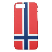 Norwegische Flagge Case-Mate iPhone Hülle (Rückseite)