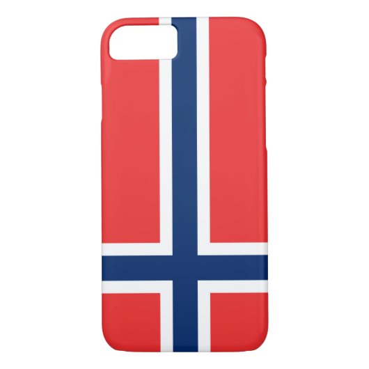 Norwegische Flagge Case-Mate iPhone Hülle (Rückseite)