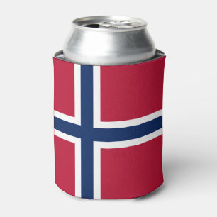 Norwegische Flagge Dosenkühler