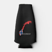 Norwegische Flagge Flaschenkühler (Vorderseite)