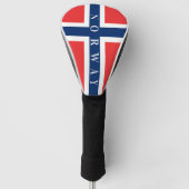Norwegische Flagge für Zollspecht Golf Headcover (Vorderseite)