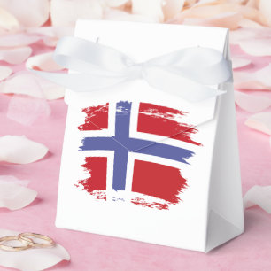 Norwegische Flagge Geschenkschachtel