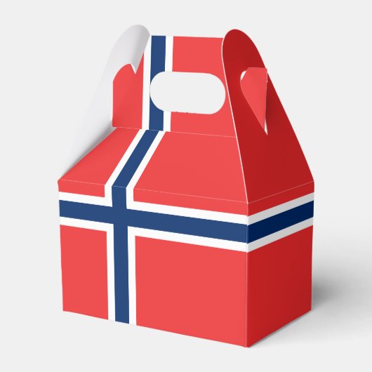 Norwegische Flagge Geschenkschachtel (Vorderseite)