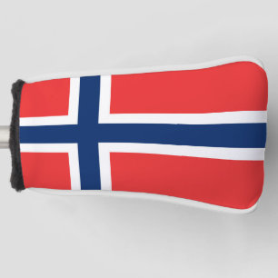 Norwegische Flagge Golf Headcover