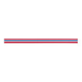 Norwegische Flagge Gosgrain Ribbon Ripsband (Vorderseite)