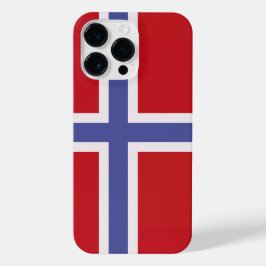 Norwegische Flagge iPhone 14 Pro Max Hülle