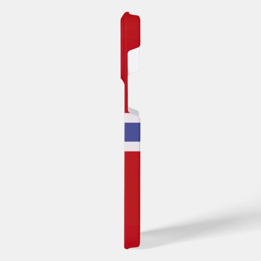 Norwegische Flagge iPhone Hülle (Linke Seite)