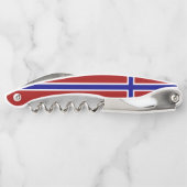 Norwegische Flagge Kellnermesser (Rückseite)