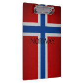 Norwegische Flagge Klemmbrett (Rechts)