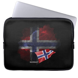 norwegische Flagge Laptopschutzhülle