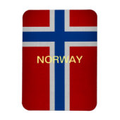 Norwegische Flagge Magnet (Vertikal)